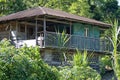 House in the Ecuador jungle Royalty Free Stock Photo