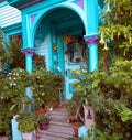 House entrance at Haight and Ashbury