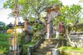 House entrance made Traditional Balinese architecture style