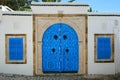 House entrance in tunisian arabic style