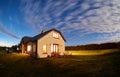 House in the evening in Dingle, Ireland