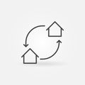 House exchange icon