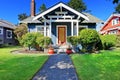 House exterior with curb appeal Royalty Free Stock Photo