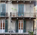 House facade with balcony