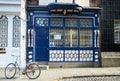 The house facade, landmark in Dublin\'s cultural quarter visited by thousands