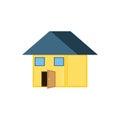 House facase exterior icon Royalty Free Stock Photo
