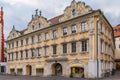 The house of falcon, Wurzburg, Germany