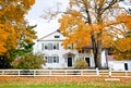 House in fall Royalty Free Stock Photo