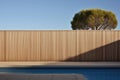 House fence modern exterior wall home garden architecture wood wooden design construction