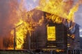 House fire Royalty Free Stock Photo