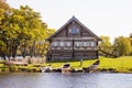 House of a fisherman. Karelia, Russia.