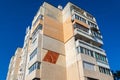 House of flats in Kavarna city, Bulgaria Royalty Free Stock Photo