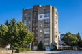 House of flats in Kavarna city, Bulgaria Royalty Free Stock Photo