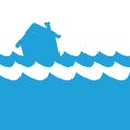 House flood icon