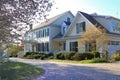 House with Flowering Tree Royalty Free Stock Photo