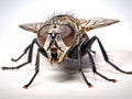 House fly isolated