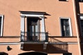 A house on Galernaya street. Architecture of historic city center of Saint-Petersburg.