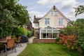 Semi detached House and Garden Royalty Free Stock Photo