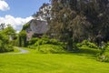 House in the garden in Wachtendonk Royalty Free Stock Photo