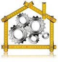 House Gears - Wood Meter Tool