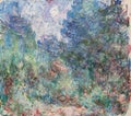 The House At Giverny Viewed From The Rose Garden by Claude Monet