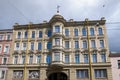 The house at Gorokhovaya Street, 64, in which was the last apartment before the murder of Grigory Rasputin. Rasputin is the favor