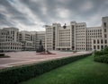 House of Government and Lenin Monument - Minsk, Belarus