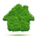 House Green Grass Royalty Free Stock Photo