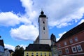 House in grein in Muelviertel in Austria Royalty Free Stock Photo