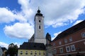 House in grein in Muelviertel in Austria Royalty Free Stock Photo