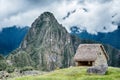 House Of The Guardians At Machu Picchu Royalty Free Stock Photo