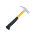 House hammer icon, flat style