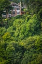 House on the hill Royalty Free Stock Photo