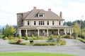 House Home Exterior Classic Country Farmhouse Royalty Free Stock Photo