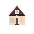 House icon illustration , home graphic element vector image Royalty Free Stock Photo