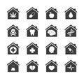 House icon set