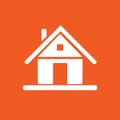 House icon simple vector illustration Royalty Free Stock Photo