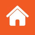 House icon simple vector illustration Royalty Free Stock Photo