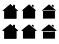 House icon vector set