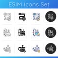 House improvements icons set Royalty Free Stock Photo