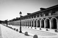 House of the infants in Aranjuez, path around the palatial building.