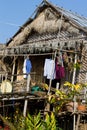 House on Inle Lake, Myanmar Royalty Free Stock Photo