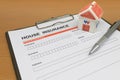 House Insurance application form
