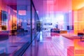 House interior of a smart home Royalty Free Stock Photo