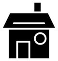 House Isolated Vector Icon that can be easily modified or edit in any style House Isolated Vector Icon that can be easily modifie