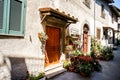 house in italy, digital photo picture as a background , taken in Marche region, italy, , europe