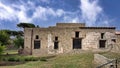 The house of Julia Felix, located in Pompeii, is one of the most beautiful and well-preserved Pompeian houses Royalty Free Stock Photo