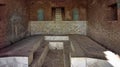 The house of Julia Felix, located in Pompeii, is one of the most beautiful and well-preserved Pompeian houses Royalty Free Stock Photo