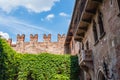 House of Juliet and Her Balcony in Verona, Veneto, Italy, Europe, World Heritage Site Royalty Free Stock Photo