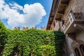 House of Juliet and Her Balcony in Verona, Veneto, Italy, Europe, World Heritage Site Royalty Free Stock Photo